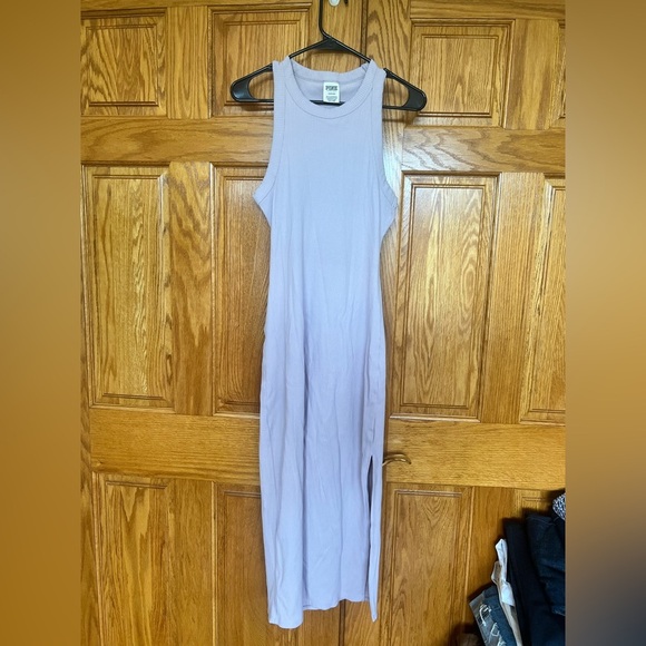 Victoria’s Secret - Pink - Lavender Sleeveless Maxi Dress with Slit - Picture 4 of 6